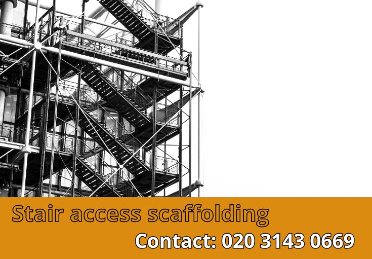 Stair Access Scaffolding Chessington